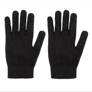 🍒5/$25🍒New Mens Black Knit Gloves